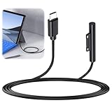 Charge rapide PD: Ce câble de charge compatible Surface Pro Go-e prend en charge 15 V/3 A ​​avec les chargeurs PD compatibles (45 W minimum). Veuillez vous assurer que votre source d’alimentation est de 15 V/3 A. Compatible avec la charge rapide et efficace des appareils Surface, notamment Surface Go 3 et Surface Laptop Go 3, sans compromis sur la vitesse de charge.