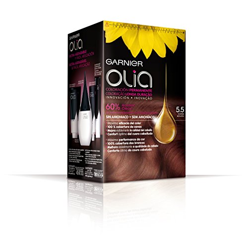 Garnier Olia Coloración Permanente, Tono 5.5 Caoba - 20 cl