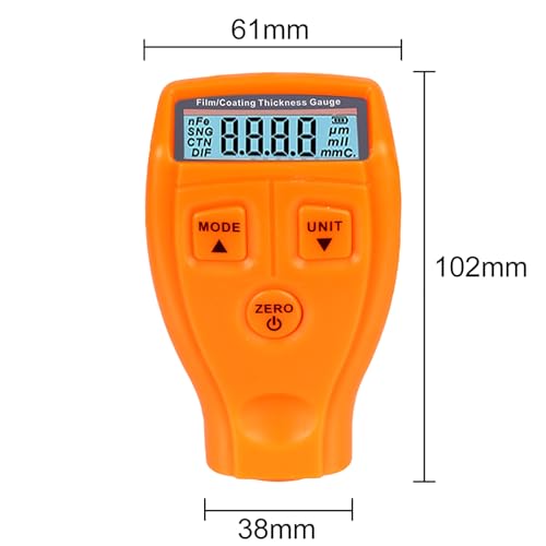 Medidor digital de espesor de pintura para autos miniatura 5