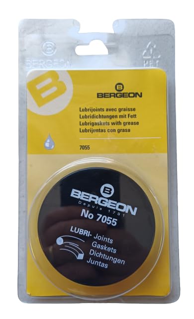 KD89 Bergeon 7055 Lubricant Box with Impregnated Foam for O-Ring or Flat Seals up to 60 mm, Black - Image 3
