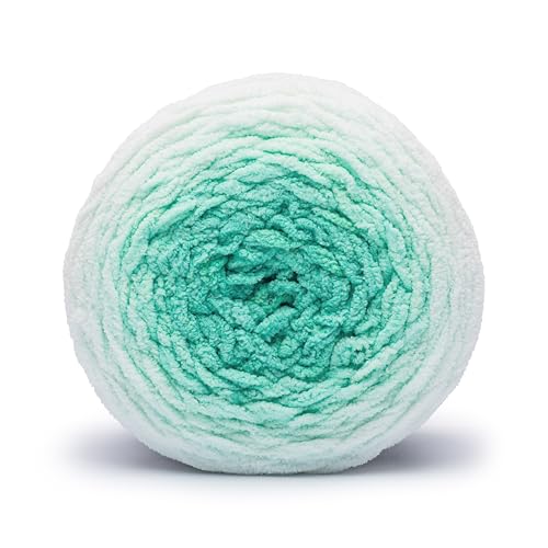 Image of Bernat Blanket Perfect Phasing - 2 Pack of 220 Yards /10.5 oz Aquatic 100% Polyester Yarn