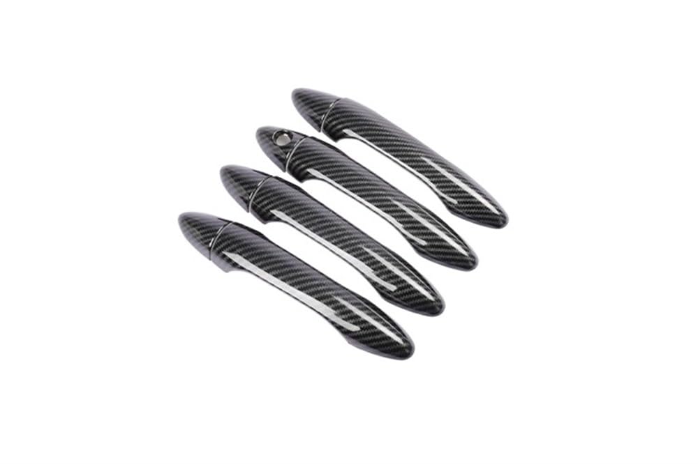 Gteew Carbon 0 Button Side Outer Door Handle For For Optima For K5 For Tf For Mk3 2011-2015 Car Door Handle Cover Trim Sticker Styling Accessories