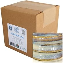 Penguin Pottery - Specialty Series - Mountain Fog. Dry Mid Fire Glaze for Clay, Pottery Glaze, Cone 5 and Cone 6 - Ceramic Glaze for Pottery Dry | 3 lbs | 1.4 kg