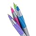 BIC Round Stic Grip Xtra Comfort Fashion Ballpoint Pens, Assorted Fashion Colors, Pack of 8