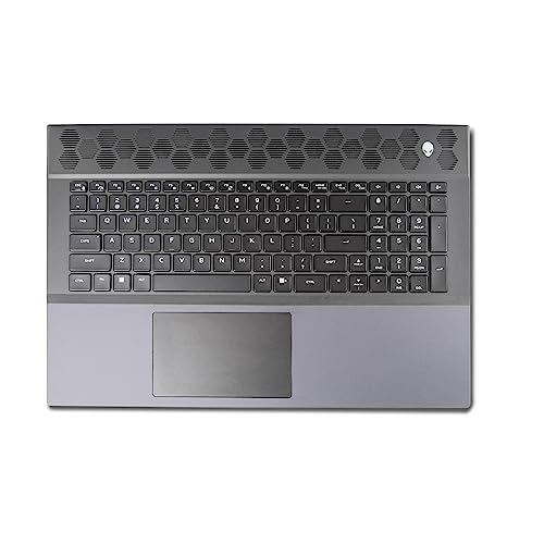 Image of MightySkins Skin Compatible with Alienware M18 R1 (2023) Full Wrap Kit - Solid Gray | Protective, Durable, and Unique Vinyl Decal wrap Cover | Easy to Apply & Change Styles | Made in The USA