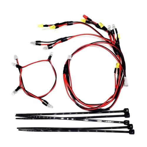 Focos de techo FMS Fcx24M luces antiniebla de alta visibilidad para Range Rover Camel Cup 1/24