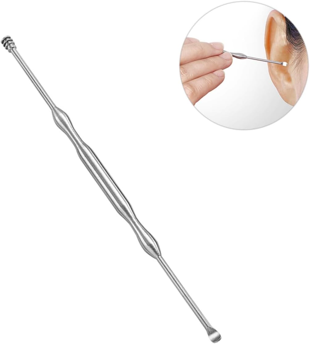 5Pcs Stainless Steel for Earwax Removal Durable Ear Cleaning Scoops Ear Wax Tools Easy to Clean and Use for Personal