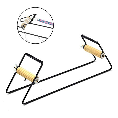 urben life Bead Loom, Belt Headband Key Chain Bracelets Weaving Making Machine Stainless Steel Beading Tool