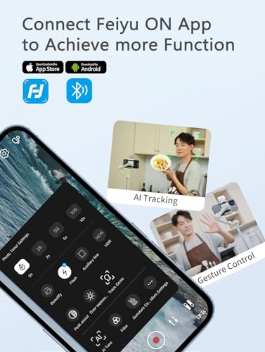 Image of FeiyuTech Vimble 4 Gimbal Stabilizer For Smartphones For All Iphone And Android Series 3-Axis Phone Gimbal 260G Payload Aitracking /Dolly Zoom /Time-Lapse Handheld Stabilizer,Black