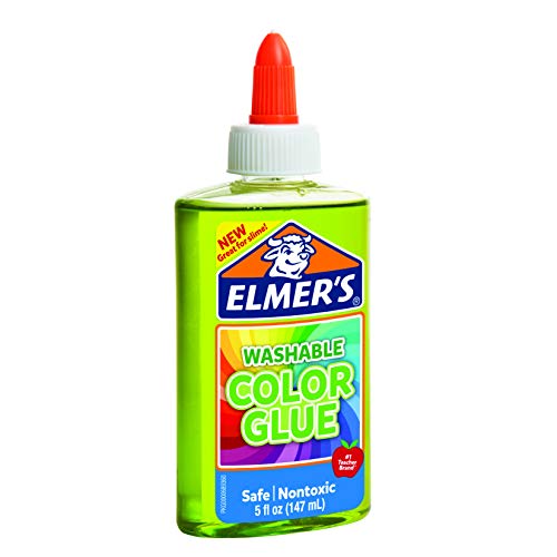 Cola Translucida Verde 147ml Elmers Toyng Verde