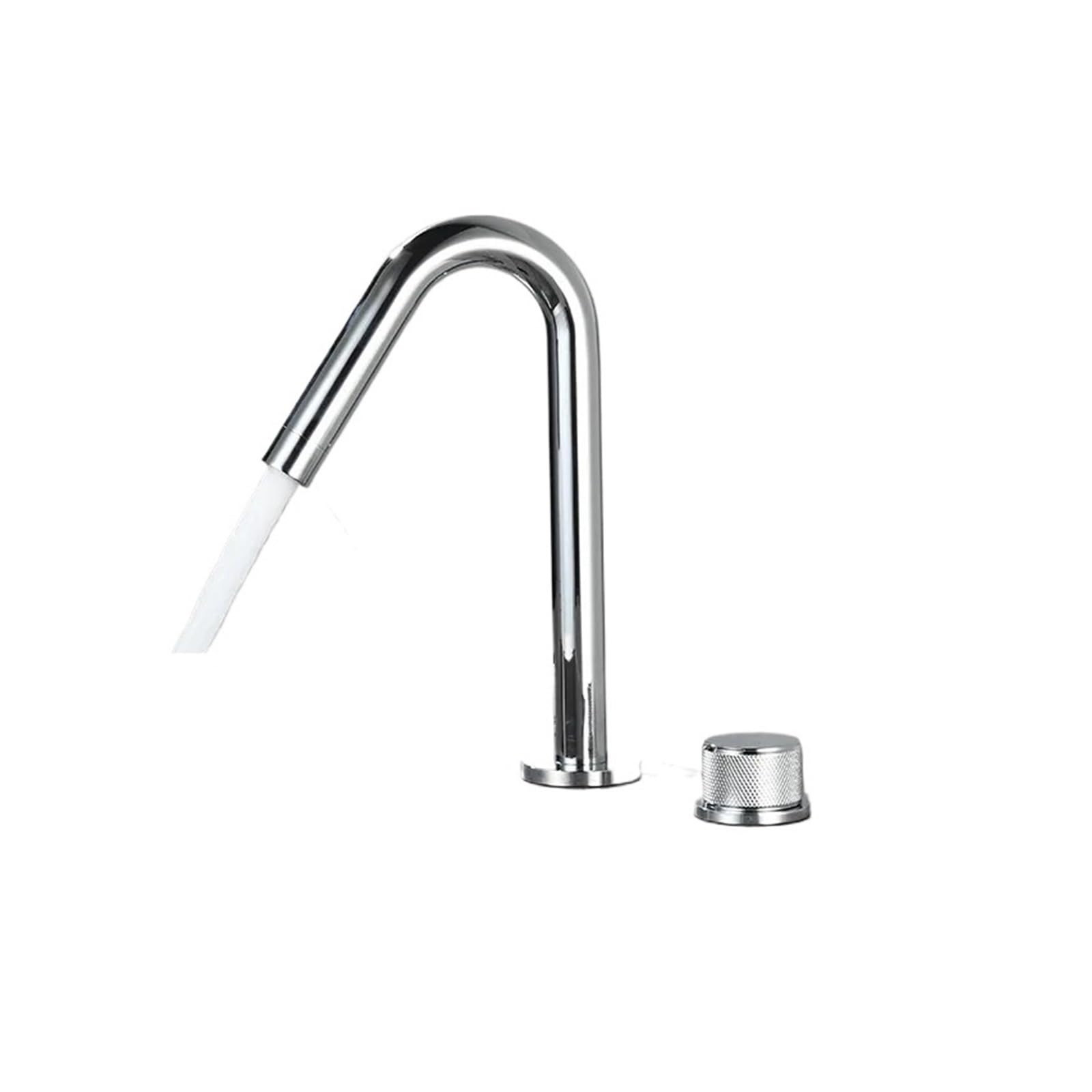 Faucet，Stenoc Bathroom Brushed Gold Brass Basin Faucet，