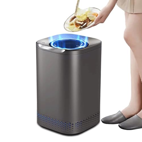Compostador automático de residuos de alimentos, contenedor de abono eléctrico para cocina, funcionamiento con un solo botón que convierte los desechos en abono ecológico, solución de compostaje para