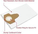 Premium Cloth Bags for Kubota 4 to 12 Gallon Wet/Dry Shop Vacuum Systems (15-45.5 L), BigVac 55001. Also fits Toolmaster, Fixman, etc. Tear-Resistant, Non-Woven Cloth Material - 3-Pack
