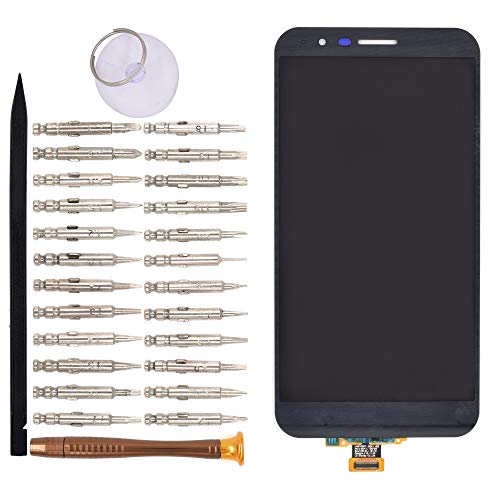 Image of LCD Screen Display with Digitizer Touch Panel Without Bezel Frame for LG Stylo 3 Plus(Stripe)