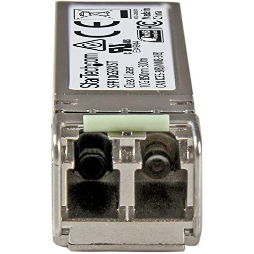 Image of StarTech Cisco SFP-10G-SR-X Compatible SFP+ Module, LC 300m (SFP10GSRXST)