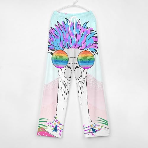 Cool Alpaca bas de pyjama femme long fluide en taille S - 4