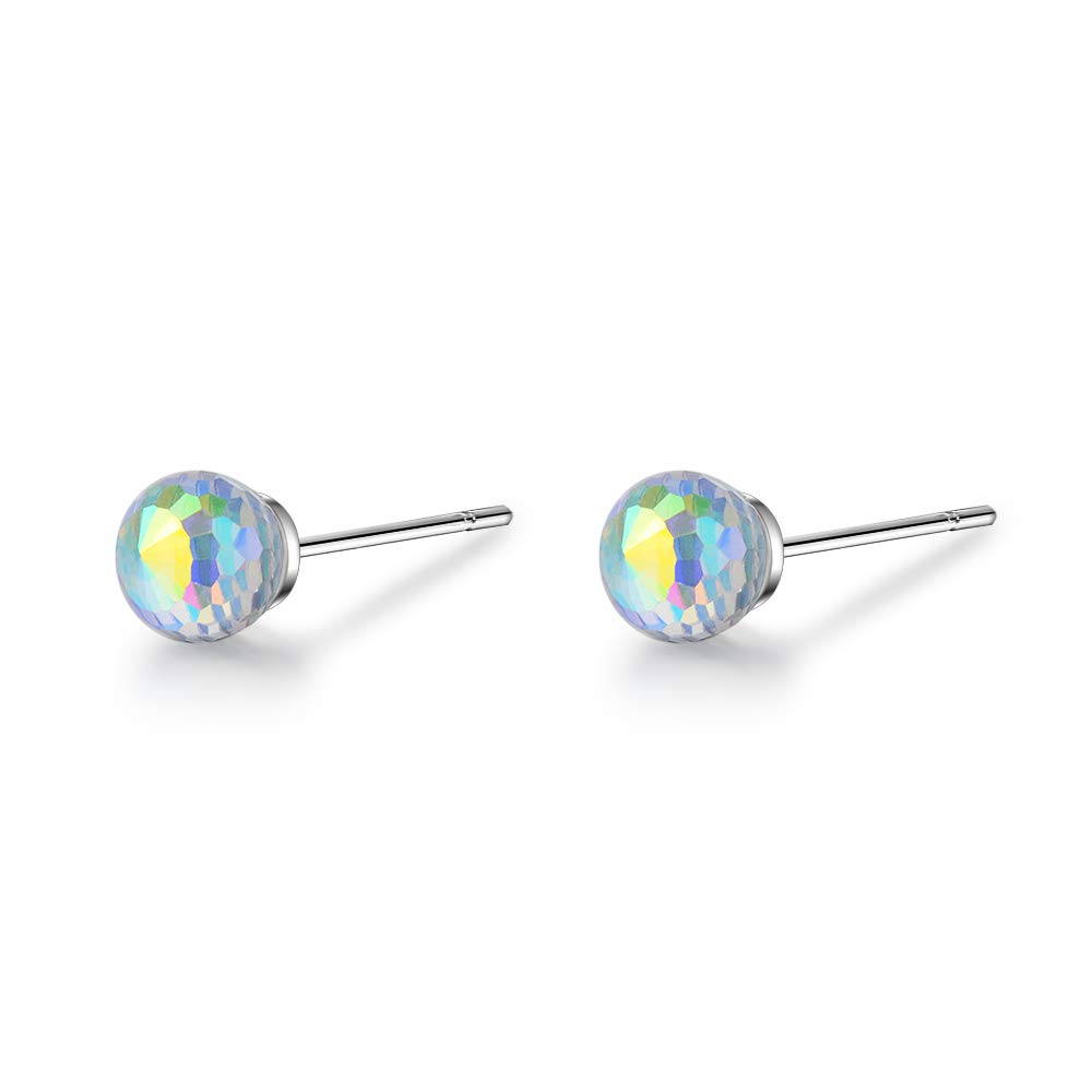 Orecchini A Perno Da Donna In Stile Coreano In Argento Sterling
