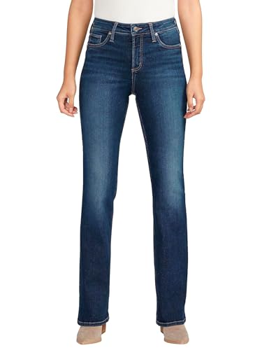 Silver Jeans Co. Women's Infinite Fit Mid Rise Bootcut Jeans
