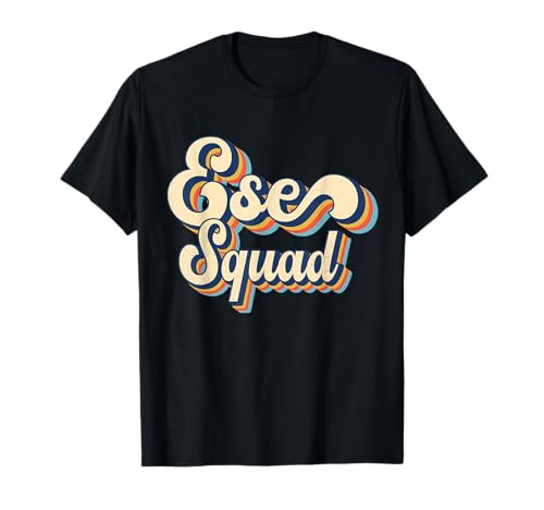 Vintage ESE Squad Profesor Primer Día De Escuela ESE Equipo Camiseta