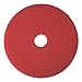 Boardwalk 4020RED Standard Floor Pads 20-Inch Dia Red 5/Carton
