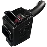 S&B Filters 75-5103 Cold Air Intake For 2017-2019 Silverado/Sierra Duramax 6.6L (Oiled Cleanable, 8-ply Cotton Filter)