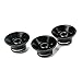 Abaodam 9pcs Black Guitar Control Knobs for Electric Guitar Volume Tone Rotary Knobs Replacement Parts for Speed Control Easy to Install