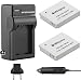 Venwo 2 Pack NB-6L/NB-6LH Battery and Charger kit for Canon PowerShot SX540 HS, SX530 HS, SX520 HS, SX510 HS, SX500 HS, SX170 is,SX700 HS, SX710 HS,SX610 HS, SX600 HS, S120, D20, D30, S90, ELPH 500