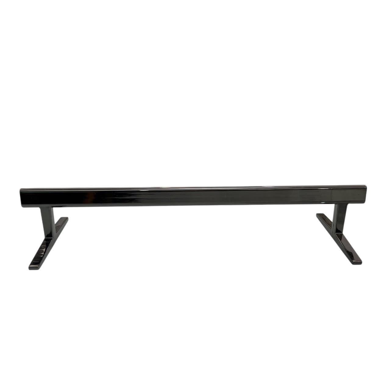 LEEFAI Pro Fingerboard Rail, Metal mini Finger Skateboard Rail for Your ramps and Park, 8.1 x 2.7 x 1.5 inches -The Best Obstacles for fingerboarding,Color (Black)