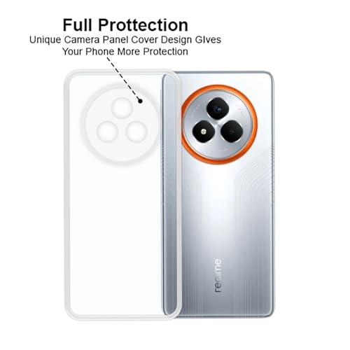 Image of VIDO Transparent Back Case Cover for Realme Narzo 80 Pro 5G (Soft & Flexible & Camera Protection Back Case)