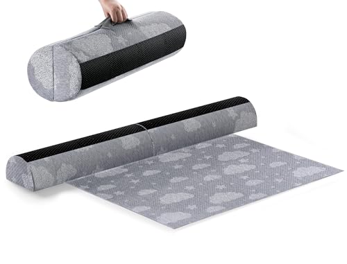 Kohentact Sponda Letto Bambini Pieghevole + Pannolini - Guardia Paracolpi in Schiuma con Pastiglie Antiscivolo - Copertura Rimovibile Morbida Impermeabile e Lavabile - per Ragazzi, Anziani