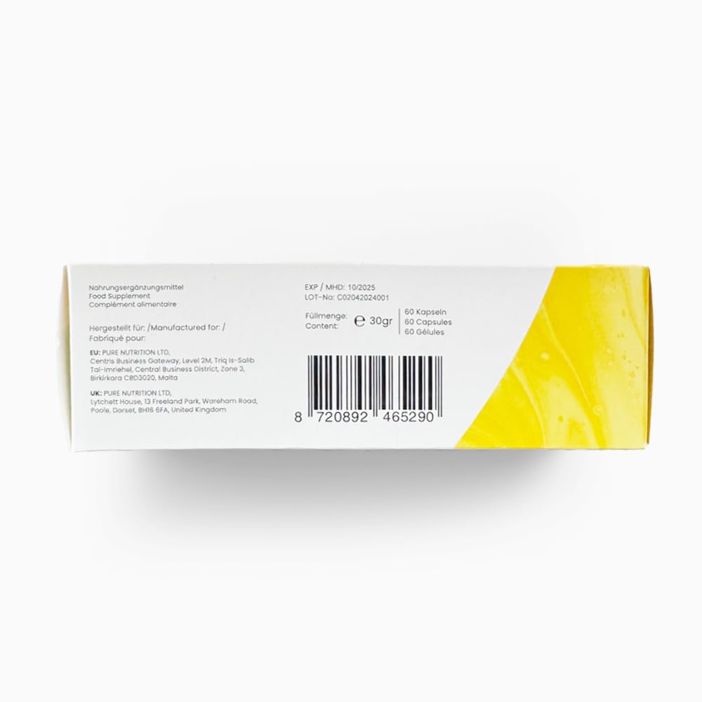 La fórmula DUO original 2024 Apoya el cuerpo con polvo de espirulina, polvo de inulina, Garcinia Cambogia, L-carnitina, L-arginina y zinc, 60 cápsulas (1 paquete)