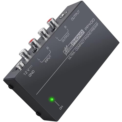 Preamplificador de Fono PP400 RCA TRS HiFi