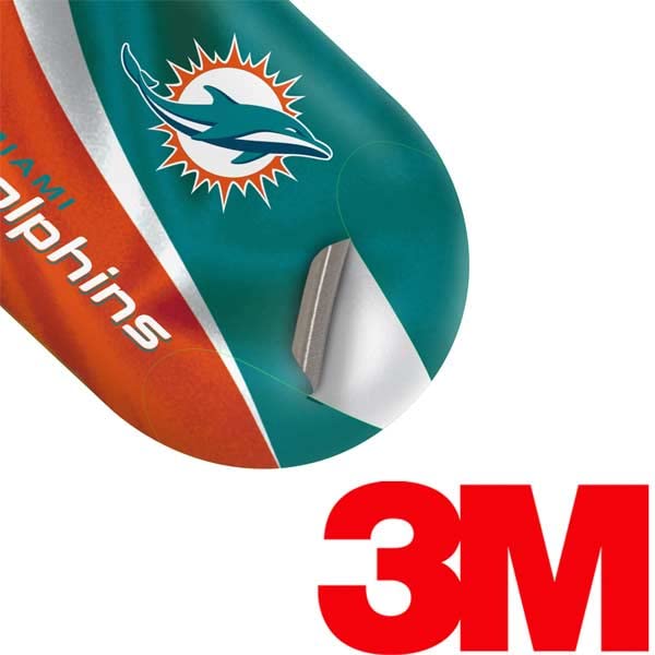 Skinit Decal Audio Skin Compatible with Samsung Galaxy Buds+ - Officially Licensed NFL Miami Dolphins Design