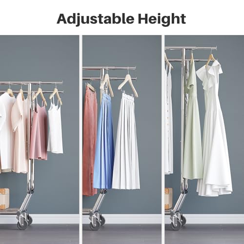 Hokeeper CR-D002 Double Clothing Garment Rack thumb #4