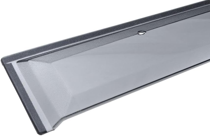 WellVisors Window Visors Wind Deflectors Compatible with Jeep Wrangler 2 2007-2017 Premium Series Rain Guards 3-847JE001