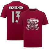 Valeri NICHUSHKIN Shirt Tshirt T-Shirt RED Hockey 100% Cotton Shirt Jersey for Mens/Womens/Kids