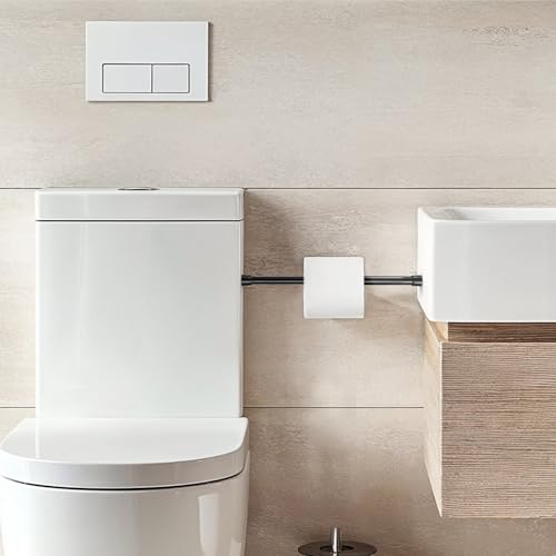 Image of Spring Tension Rod, Goowin Small Tension Rod, 5 /8 inch Diameter No Drilling Expandable Short Tension Rods Spring Rods, Tension Rods for Closet, Cupboard, Hanging Clothes, Black, 2 Pack (10-15.7 inch)