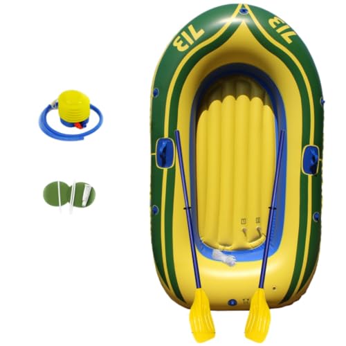 AOUTN �S���{�[�g ���� �C���t���[�^�u���J���b�N 1�l/2�l/3�l��� PVC �����^ �G�A�{�[�g �~�j�{�[�g �΃c�A�[ �h�� ���p ���S�� �܂肽���݃I�[���t�� �X�C�~���O�v�[���B (2�l���713�{�[�g�A185x100cm)