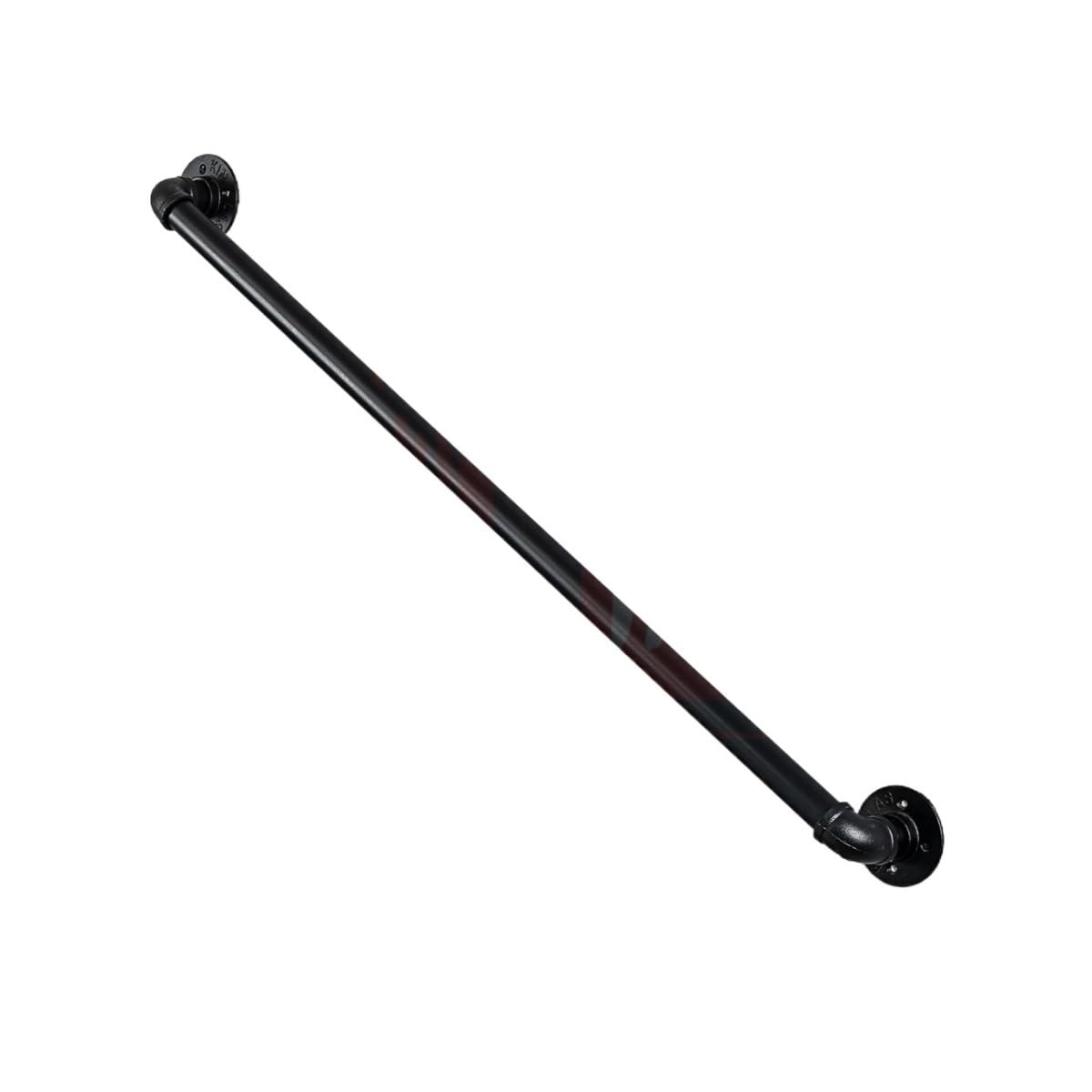Stair Railing Hand Railings for Stairs Easy to Install Staircase Handrails for Household Or Commercial Buildings(Black,30cm)