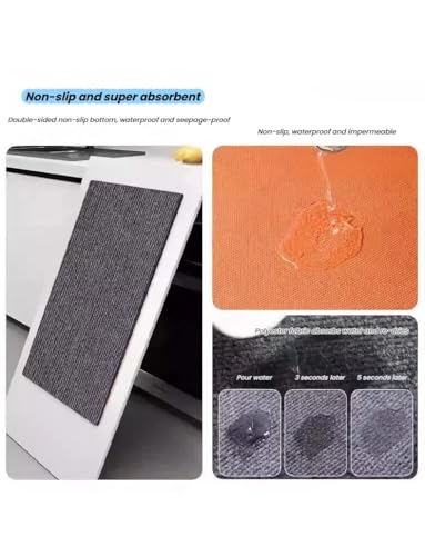 Tapis antibruit pour stopper les bruits de pas au sol lavable et antidérapant - 4