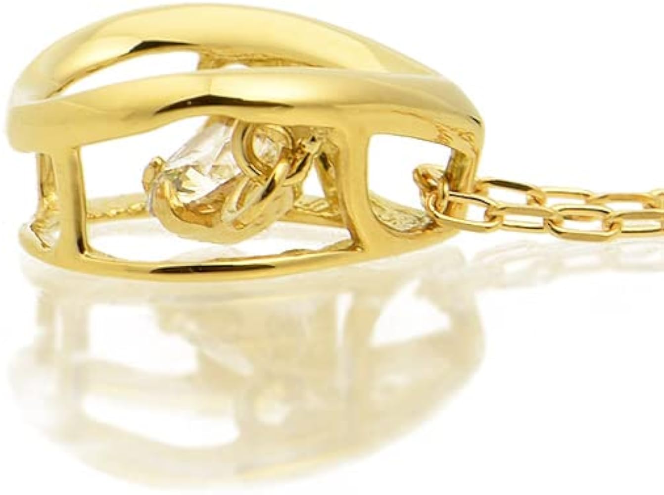 Amazon | [Diamond-Luxy] ダンシングストーン ダイヤモンド ネックレス