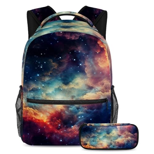 Sac à dos galaxie pour ados idéal pour le collège et les sorties le week-end