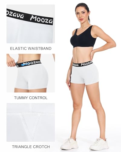 Women's Spandex Shorts - 3"/5"/8" Compression Volleyball Shorts for Workout Gym Yoga Athletic Biker Running Dance3