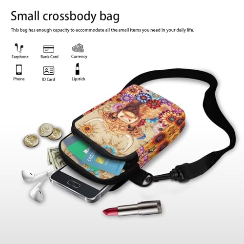 Image of Xpyiqun Small Crossbody Bag Women Phone Purses Sling Shoulder Handbag Cross Body Pouch Wallet Bags