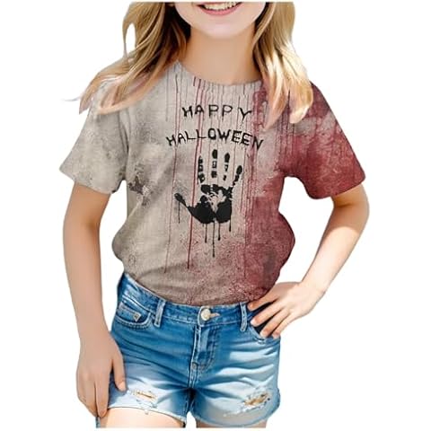 T-Shirt Filles Halloween XIANUOJI Cover
