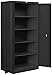Salsbury Industries Standard 8074BLK-U, Black Heavy Duty Unassembled Storage Cabinet