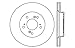 StopTech 127.40026R Sport Drilled/Slotted Brake Rotor (Front Right), 1 Pack