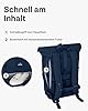 Johnny Urban Rucksack Damen & Herren Dunkelblau - Allen Medium - Rolltop Mit Laptopfach für Uni Fahrrad Business - 15L - Nachhaltig - Wasserabweisend #5