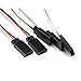 WMYCONGCONG 25 PCS 5 Sizes Male to Female 3 Pin Servo Extension Lead Wire Cable Compatible with Futaba JR Servo Extension Connection