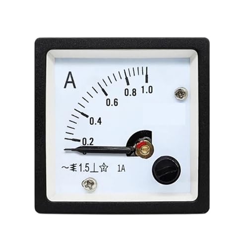 Ampèremètre AC pointeur mécanique 99C1 cadran aiguille alternatif 1A à 50A